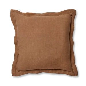 Riley  Coffee Linen Cushion 55cm