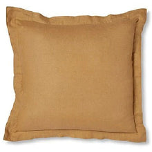 Load image into Gallery viewer, Riley Linen Cushion Mustard 55cm
