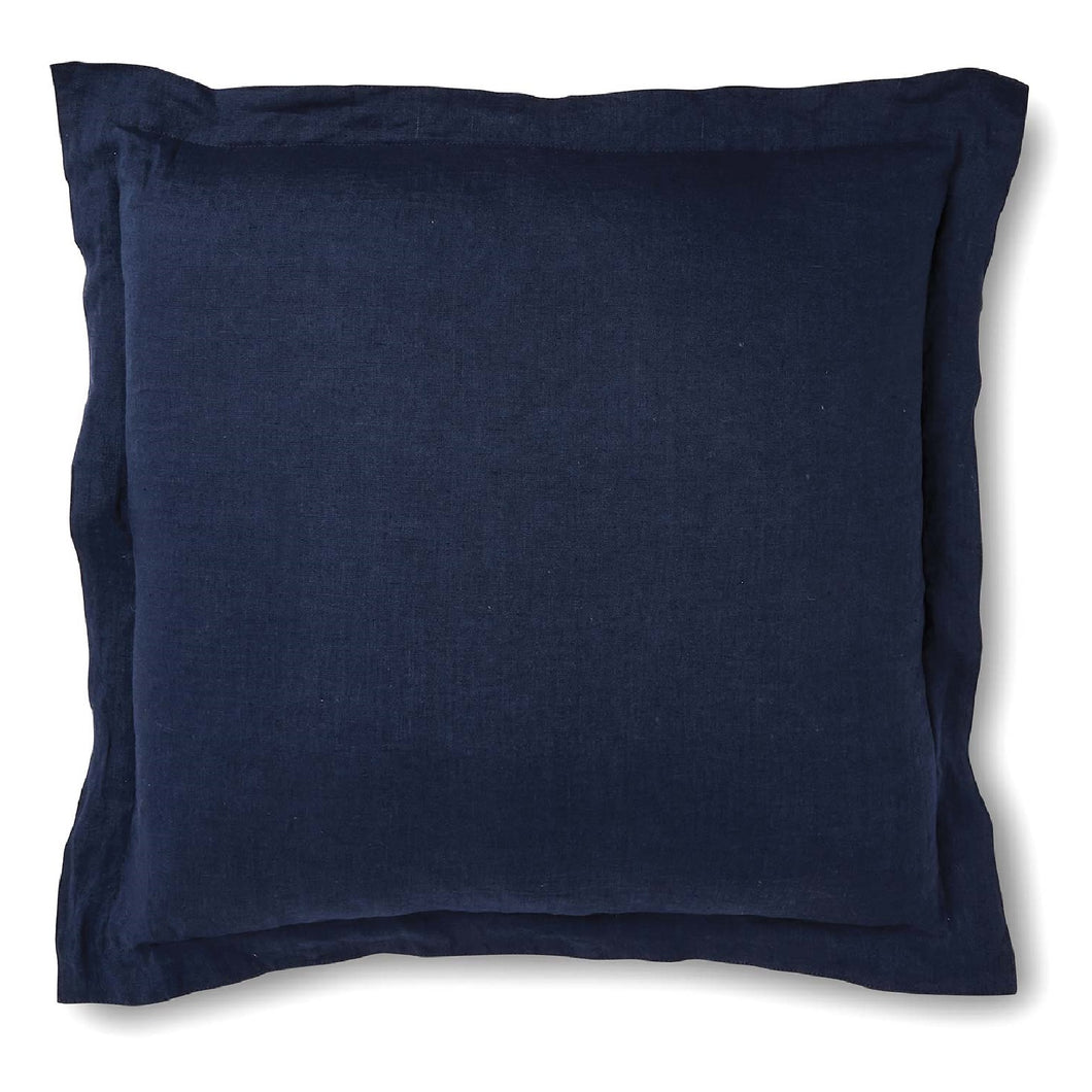 Riley Linen Cushion Navy 55cm