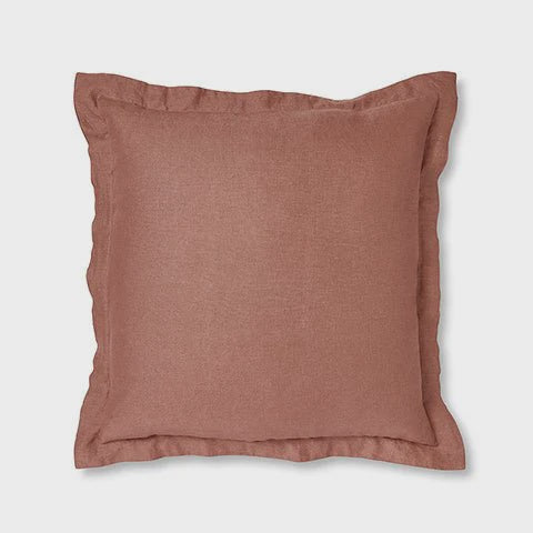Riley Desert Rose Linen Cushion 55cm