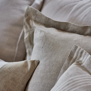 Riley Natural Linen Cushion 55cm