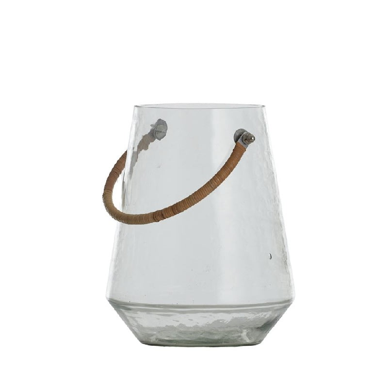 Ripple Glass Lantern Small