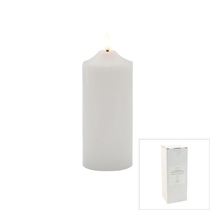 Ellipse LED Candle 7.5 x 20cm