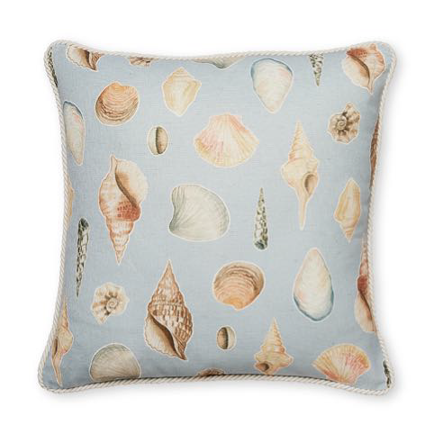 Shelly Beach Blue Cushion 50cm
