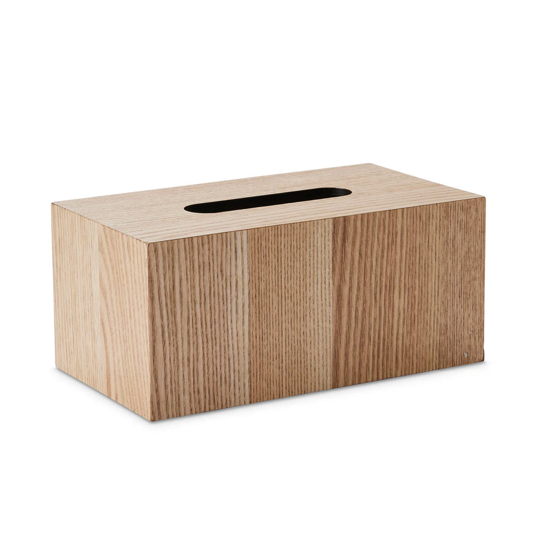 Skylar Oak Tissue Box