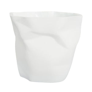 Paper Bag Planter Pot Large White