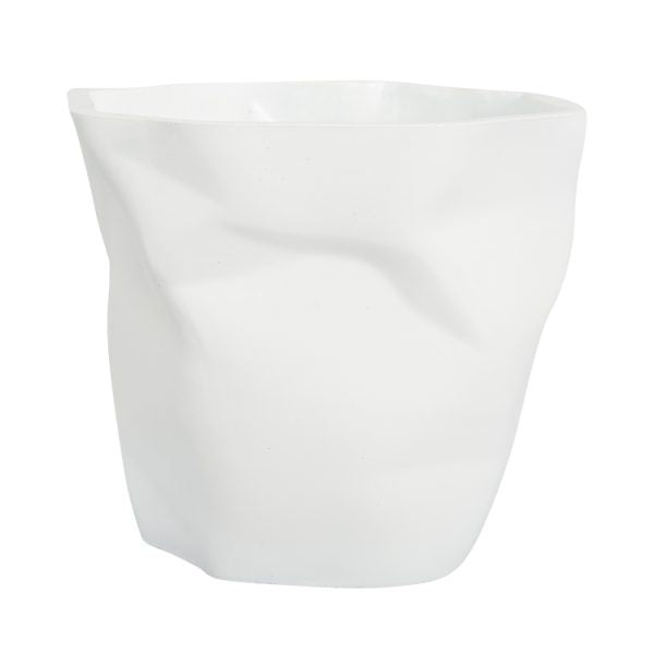 Paper Bag Planter Pot Large White
