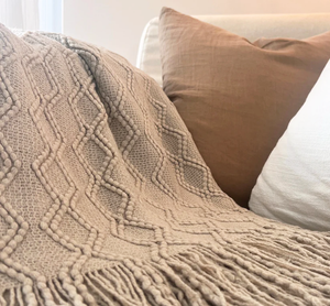Taupe Woolen Blend 190x120