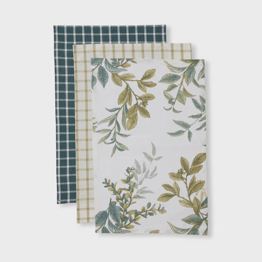 Waverly Teatowel 3pk