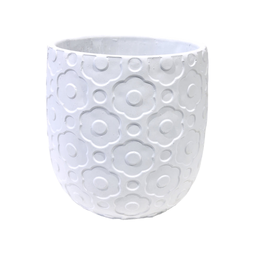 Primrose Planter Pot White