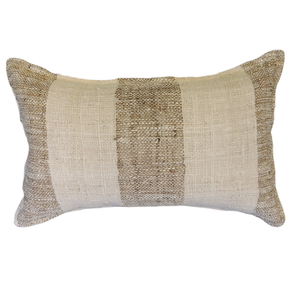 Coastal Tweed Cushion Rect Sand Poly Insert