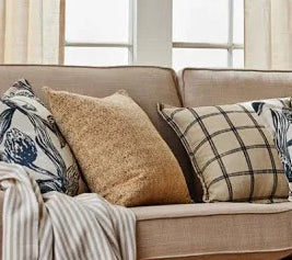 Fowler Tan Cushion 50cm