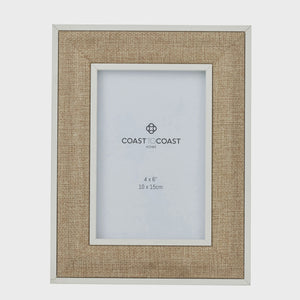 Natural Fabric Frame 4x6