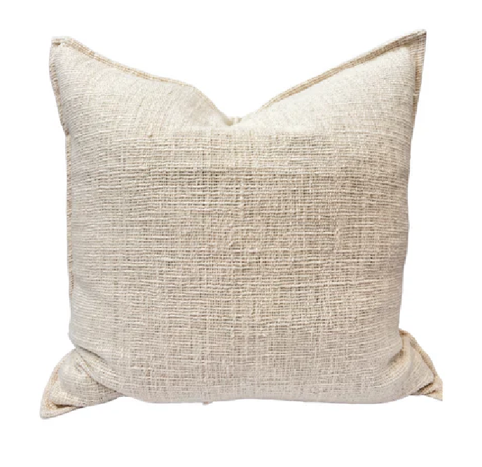 Serenity Cushion Ivory 60cm + Feather Insert
