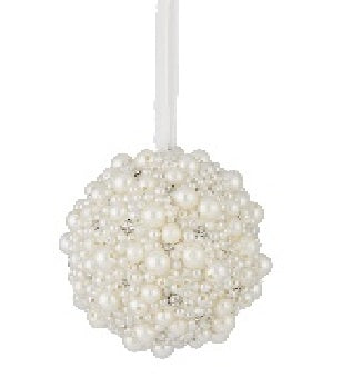 Pearl 8cm Bauble