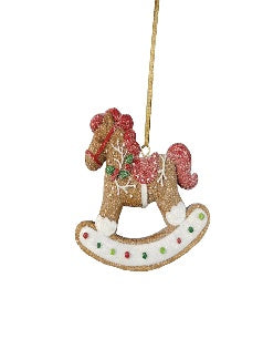 G-Bread Rocking Horse Hang Dec