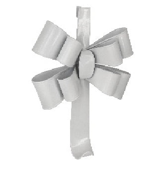 Wreath Hanger Bow White