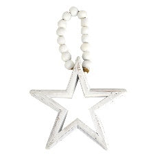 Wood Hanging Star SML