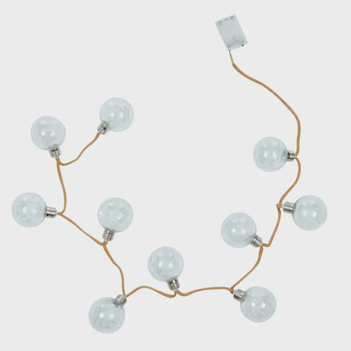 Xmas LED Dec Garland 170cm Nat