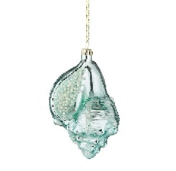 Le Shell hang dec blu/silv