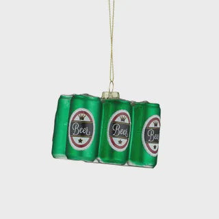 6 Pack Beer Hang Orn