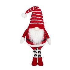 Santa Gnome Red/White
