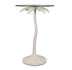 Palm Tree Table White 38x56.5