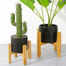Wooden Plant Stand Sml