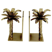 Load image into Gallery viewer, Palm Brass Bookends (2)
