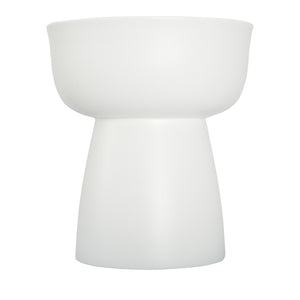 Footed Vase White