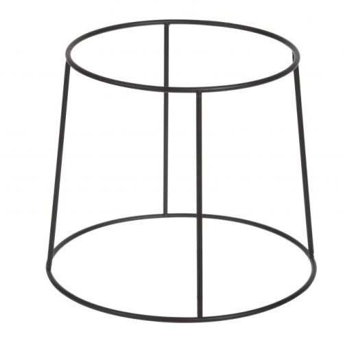 Plate Riser Round 24cm Black
