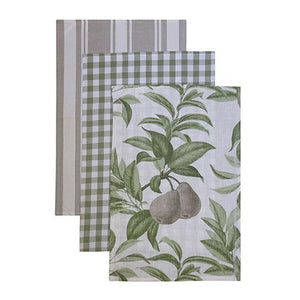 Pears Teatowel Pack3