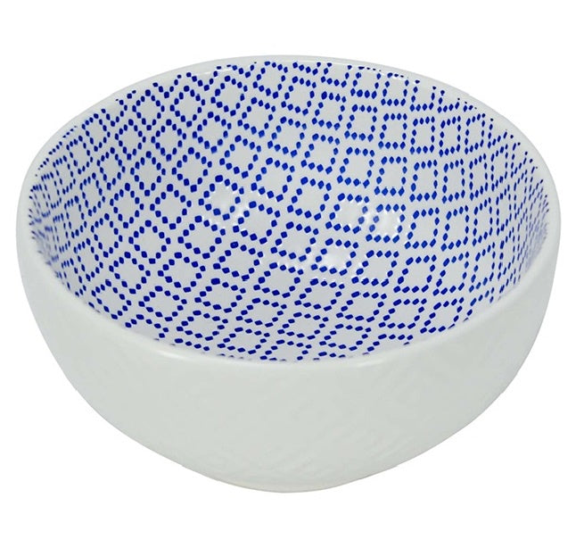Diamond Blue Bowl Lge