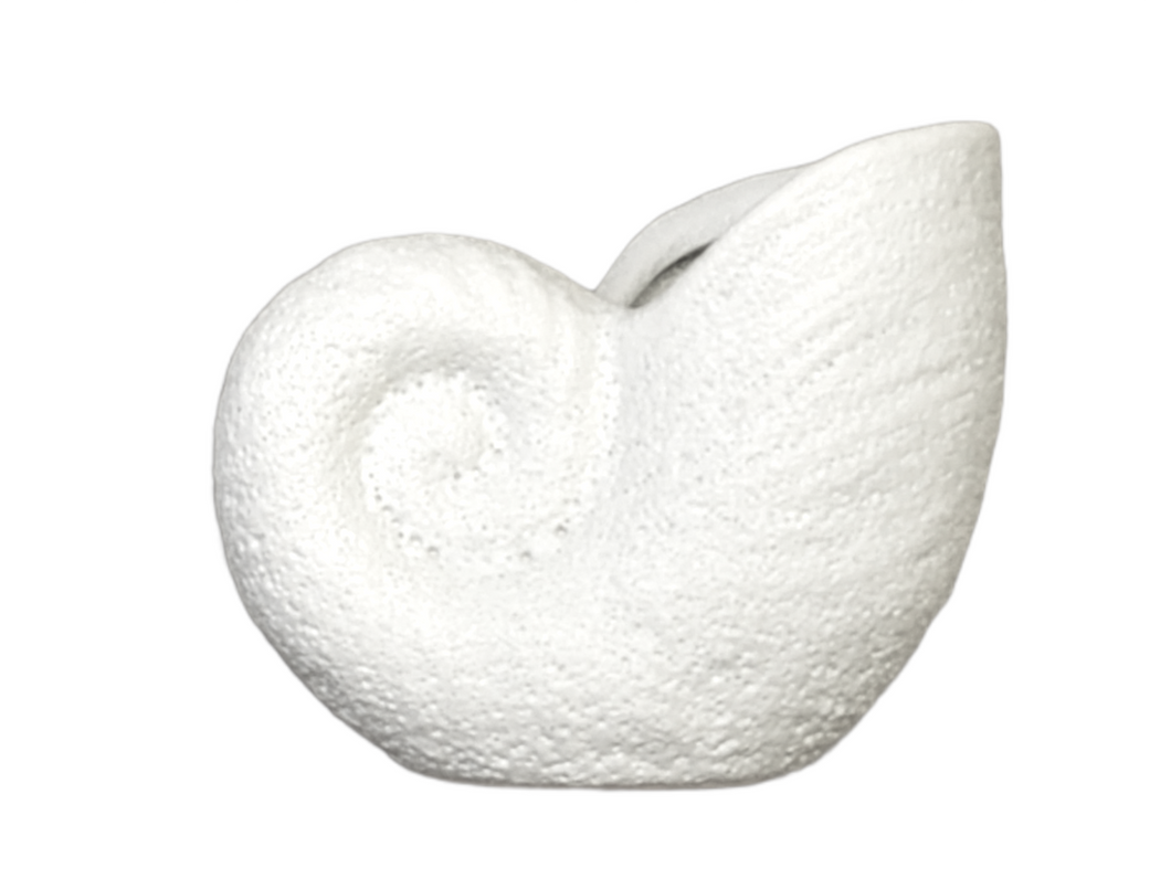 Nautilus Planter White