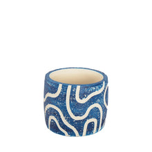 Load image into Gallery viewer, Ember Planter Pot 11cm Navy SML
