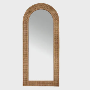 Rattan Arc Mirror 80x180cm - PRE ORDER / COMING SOON!