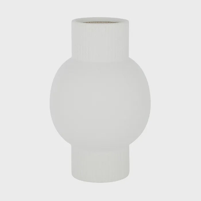 Artemis Ceramic Vase White 32cm