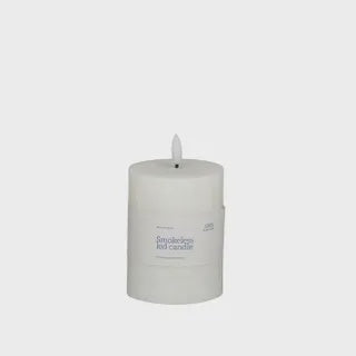 Illume Pillar Candle 7.5x10cm White