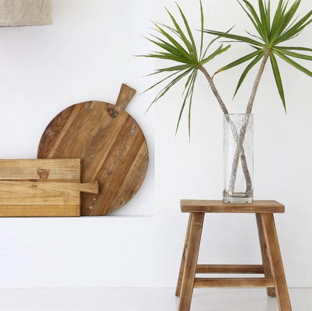 Elm Bedside Stool