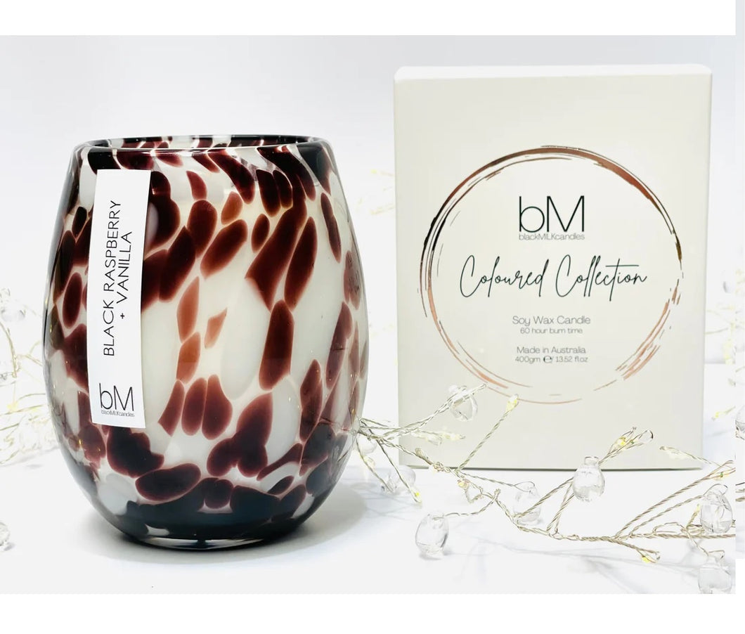 Black Milk Candles Confetti Plum Black Raspberry Vanilla