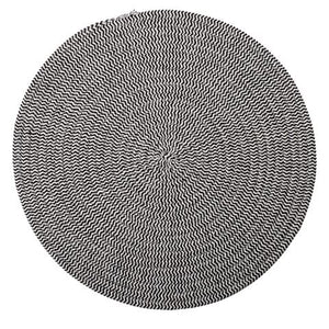 Demi Placemat Blk Whi