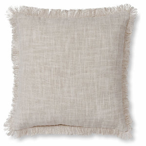 Eli Fringe Oatmeal Cushion 50