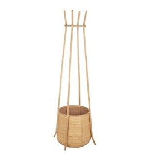 Rattan Coat Stand