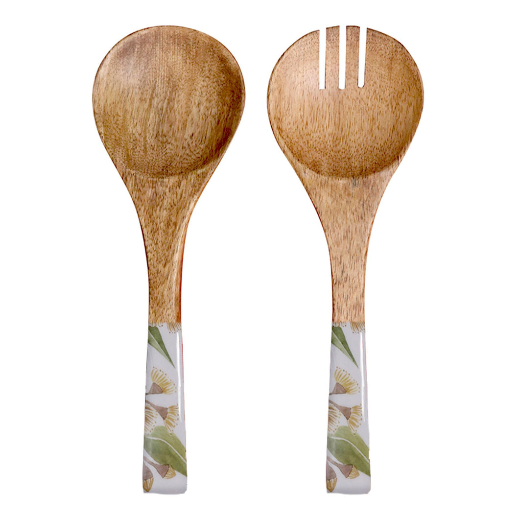 Flowering Gum Salad Servers