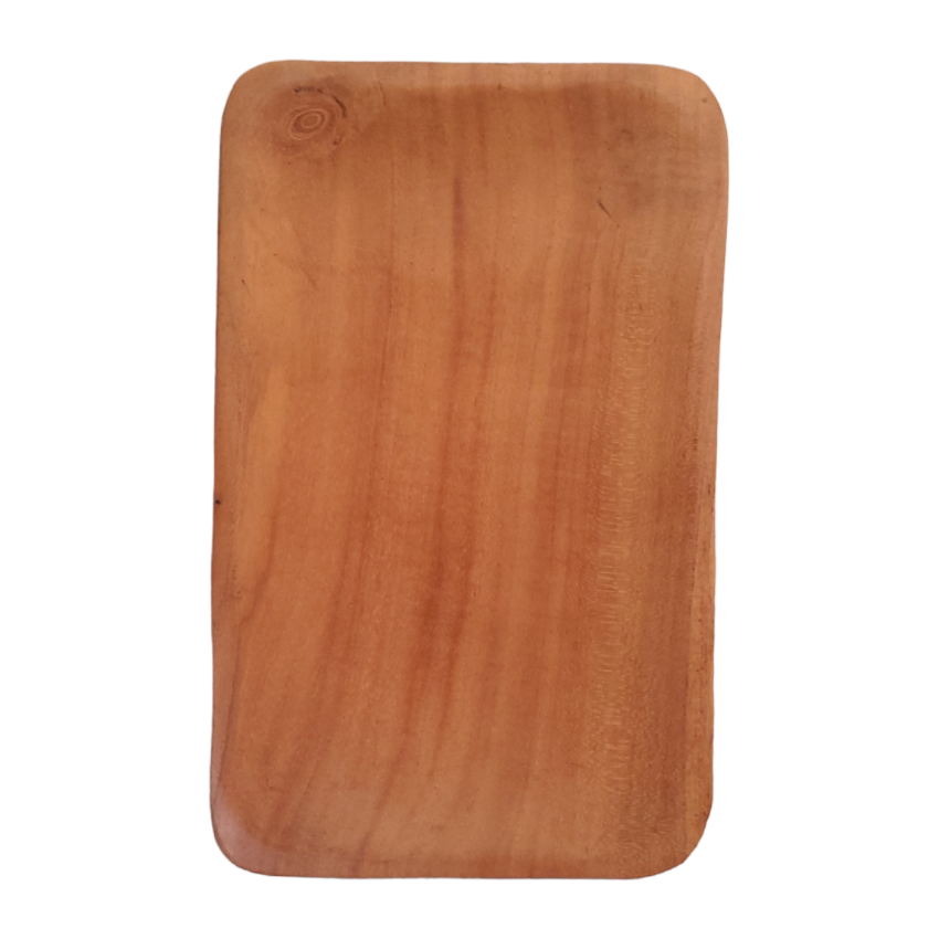 Wooden Rectangle plate SML