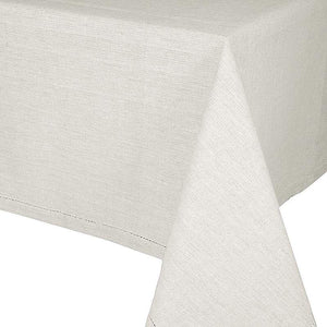 Jetty Oatmeal Tablecloth 180x280