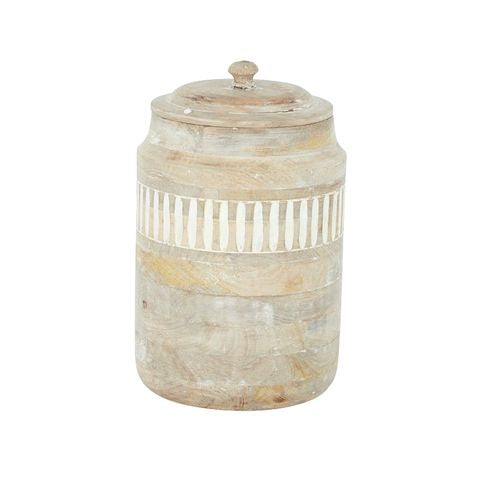 Davi Wood Canister Lge