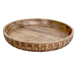 Mangowood Round Tray