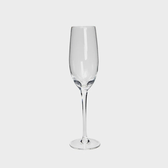 Isobel Ribbed Champagne Flute