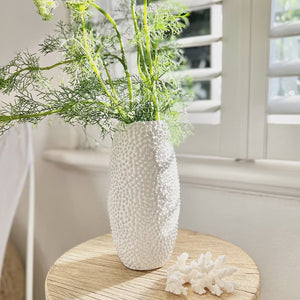 Lychee White Vase